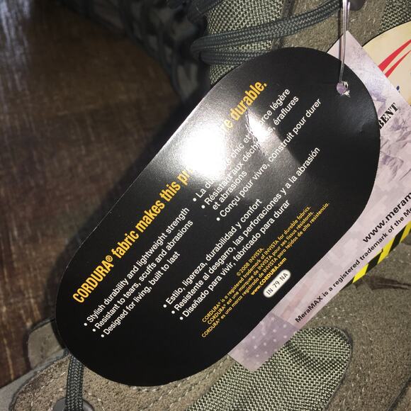 NWT Belleville 610Z ST Hot Weather Side Zip Steel Toe Tactical Boot Mens 6 Sage - Picture 12 of 13